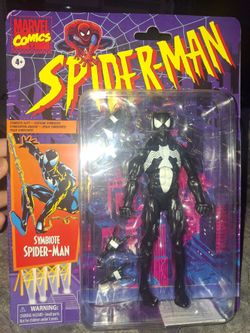 Marvel Legends symbiote spiderman action figure