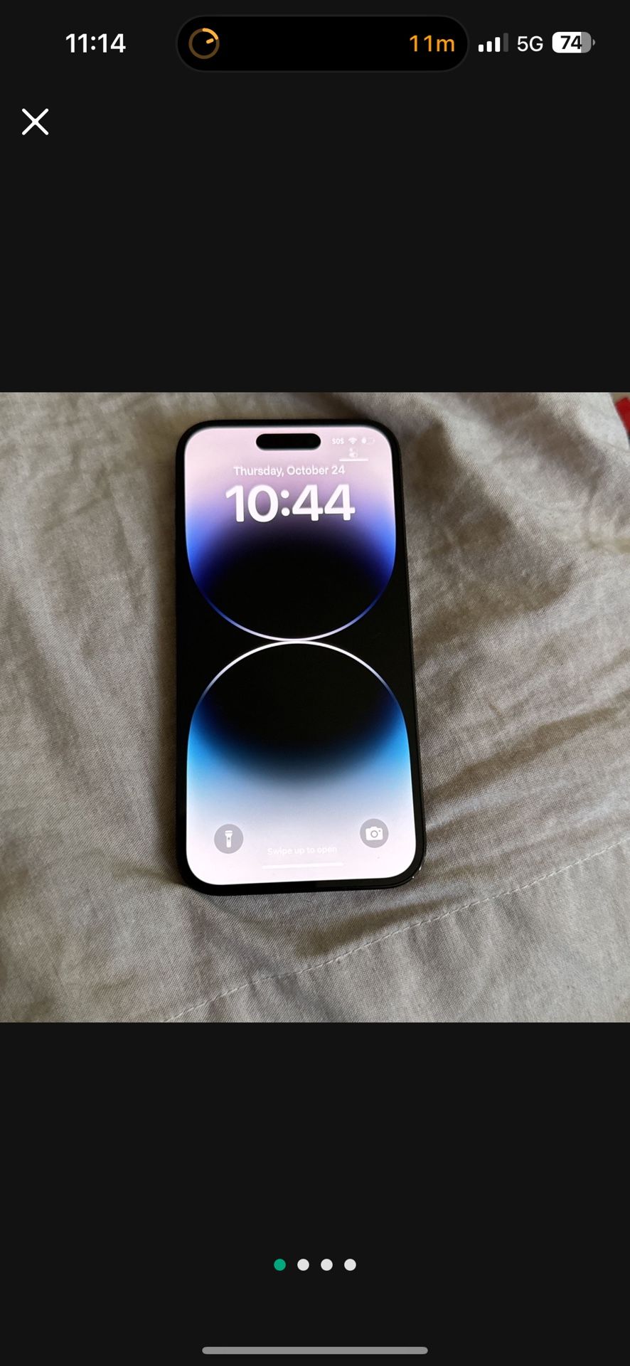 iPhone 14 Pro Unlocked 128 Gig