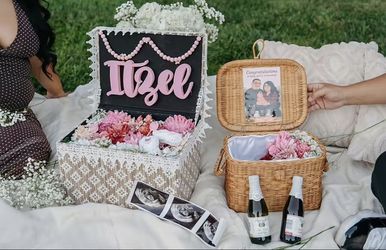 Gender Or Pregnancy Reveal Baskets