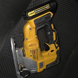 Dewalt 20v Jigsaw And Battery, No Charger 