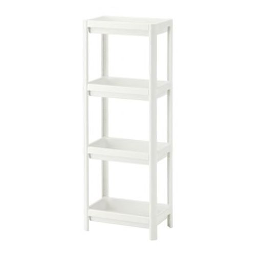 IKEA white shelving unit