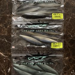 DRT VTS 7 Soft Jerkbait 7-Inch (Made in Japan)