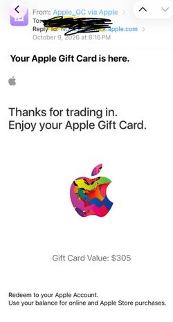 Apple Store gift card
