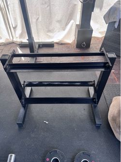 2-Tier Dumbbell Rack – Heavy Duty Steel Home Gym Storage