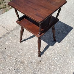 Antique Vintage Telephone Table