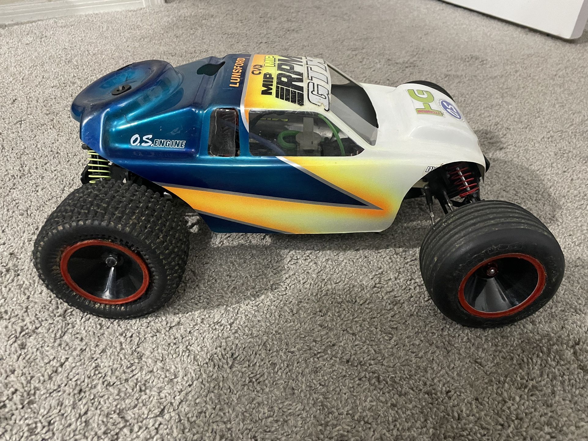 Losi Gtx Nitro Rc Car