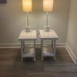 Lamps + Tables