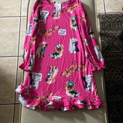 Kids Soft Sleep Lounge Dress