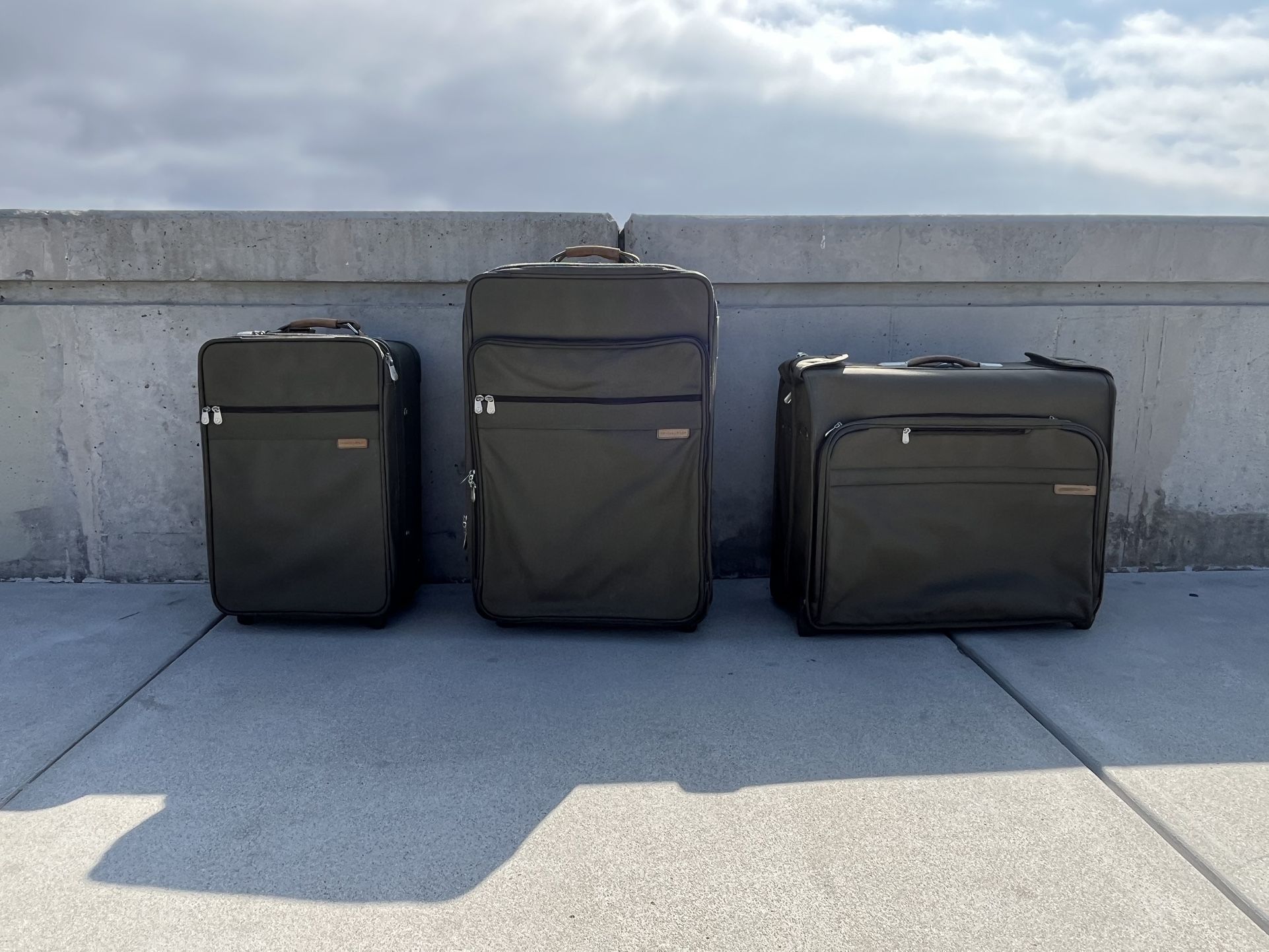Briggs and Riley Carry On, Checked, And Wheeled Garment