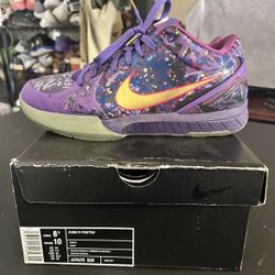 Men’s Purple Kobe Bryant Kobe 4 Prelude Sneakers