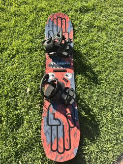 Bataleon Snowboard 120 with Union Bindings