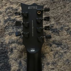 2019 ESP LTD viper (black metal) Seven String baritone 