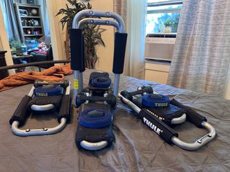Thule Hull-a-Port Pro Folding Kayak Carriers (Set of 4) – Excellent Condition