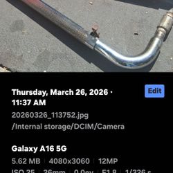 80 Inch CHROME SIDEPIPES WITH CHROME HEAT SHIELDS AND MUFFLERS 