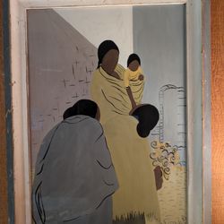 Vernette Clauss Painting 1951