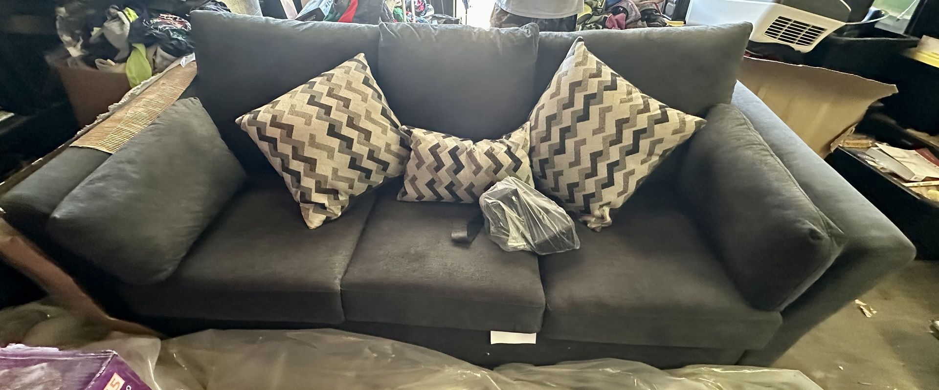 Gray Sectional Couch