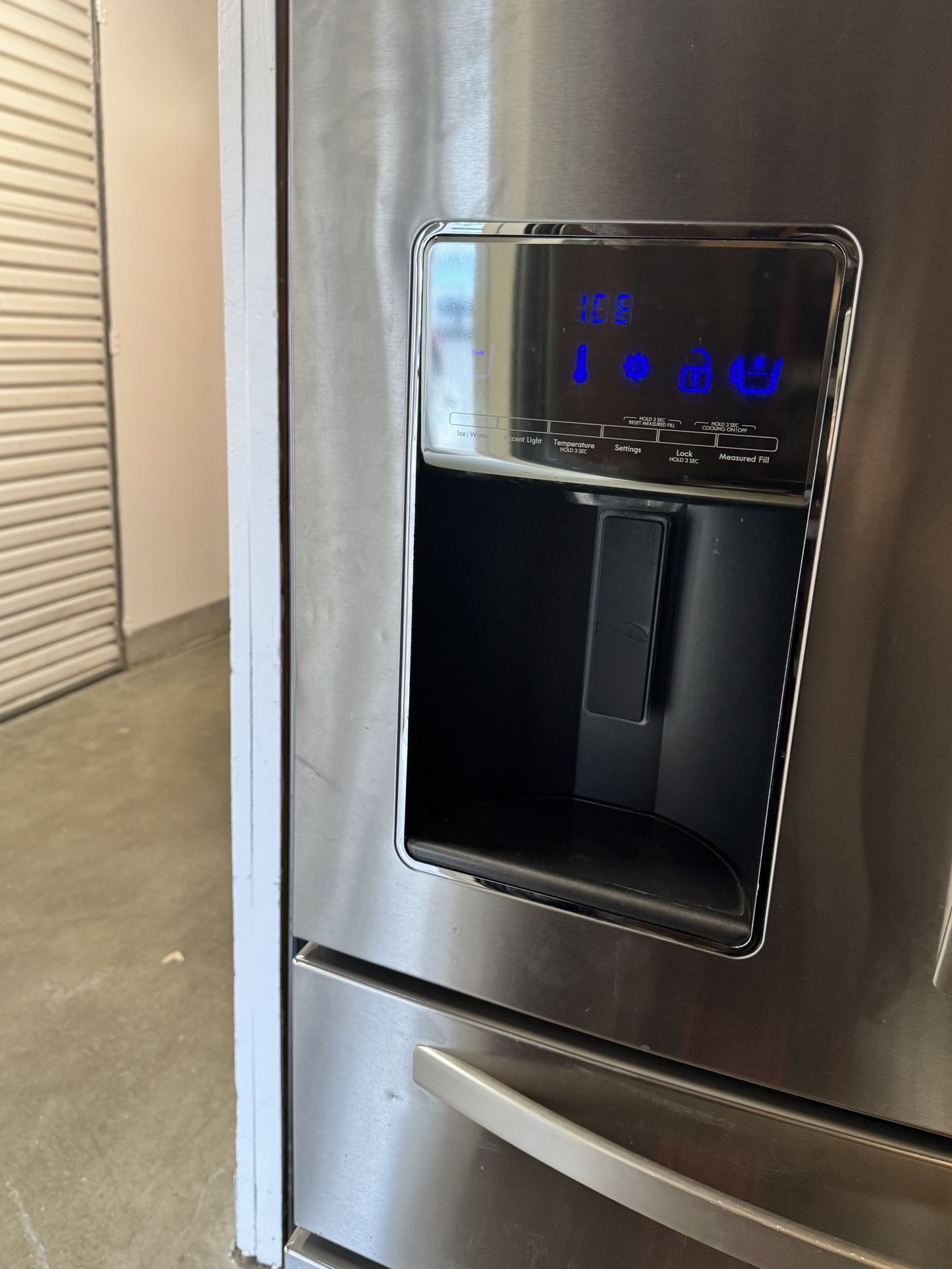 kenmore French Door Refrigerator W/ smart icemaker