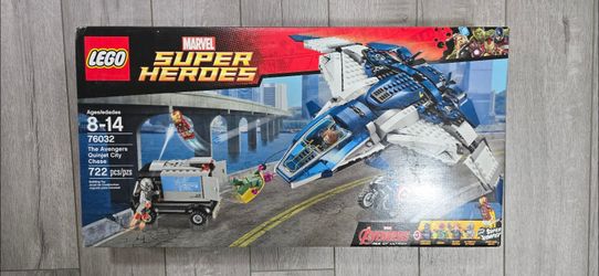 LEGO Marvel Super Heroes Avengers Quinjet City Chase 76032