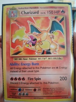 Charizard.!!! Take a look.!!! Holla at me