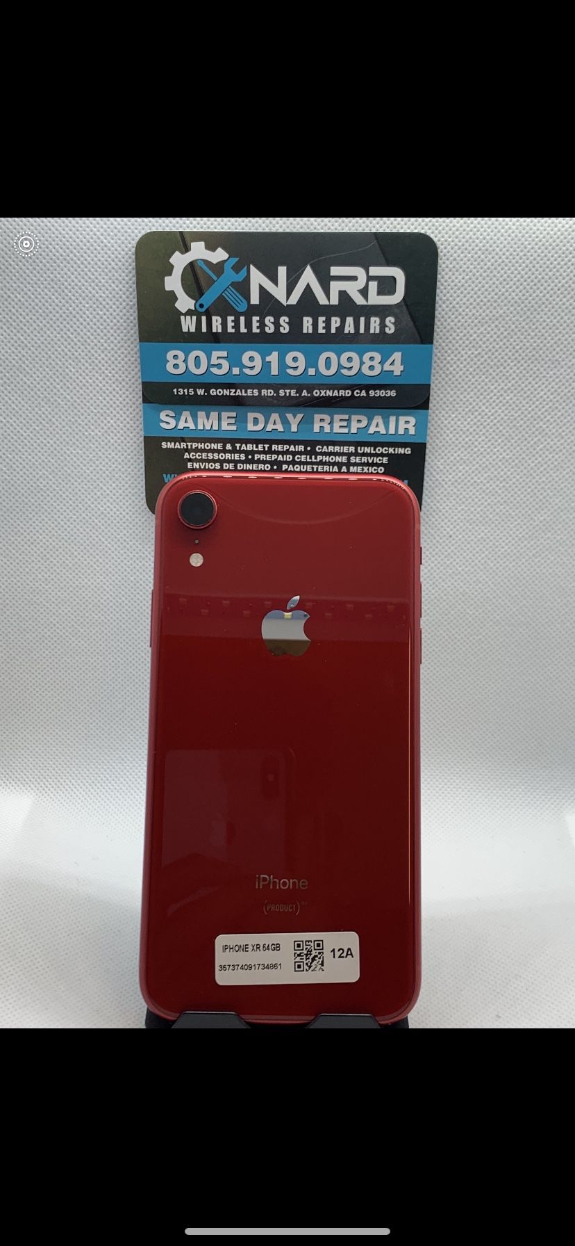 iPhone XR 64GB unlocked$370