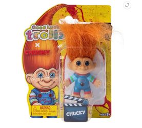 Horror Chucky Good Guys Good Luck Trolls Collectible Figurine Toy New