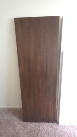Ikea Counter Top  Walnut (Karlby) 74X25