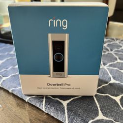 Brand New Ring Doorbell pro