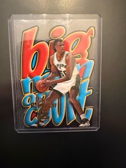 David Robinson Big Men on Court Basketball Card