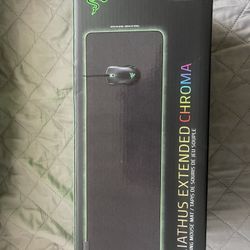 Razer  Gaming Mousepad: Customizable Chroma RGB Lighting - Soft, Cloth Material - Balanced Control & Speed - Non-Slip Rubber 