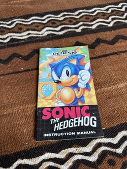 SONIC THE HEDGEHOG SEGA GENESIS