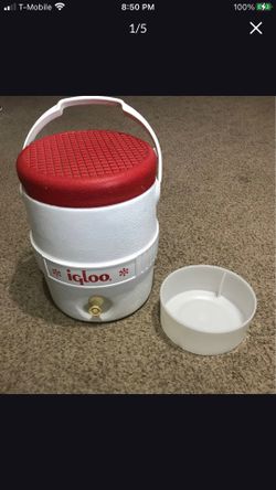 Igloo 2 gal Water cooler With tray