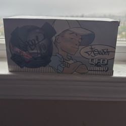 DUNNY-Autograph By DJ Q-BERT- pretty good condition, considering the age of the item as well as of the autograph