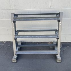 3 Tier  Dumbbell Weight Rack…. Home Gym Fitness…. $50 Price is Firm!!!