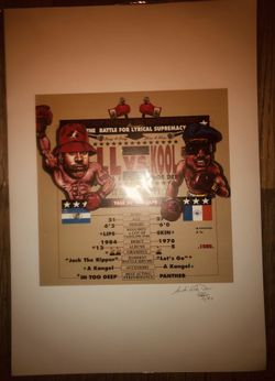 LL Cool J vs. Kool Moe Dee Poster