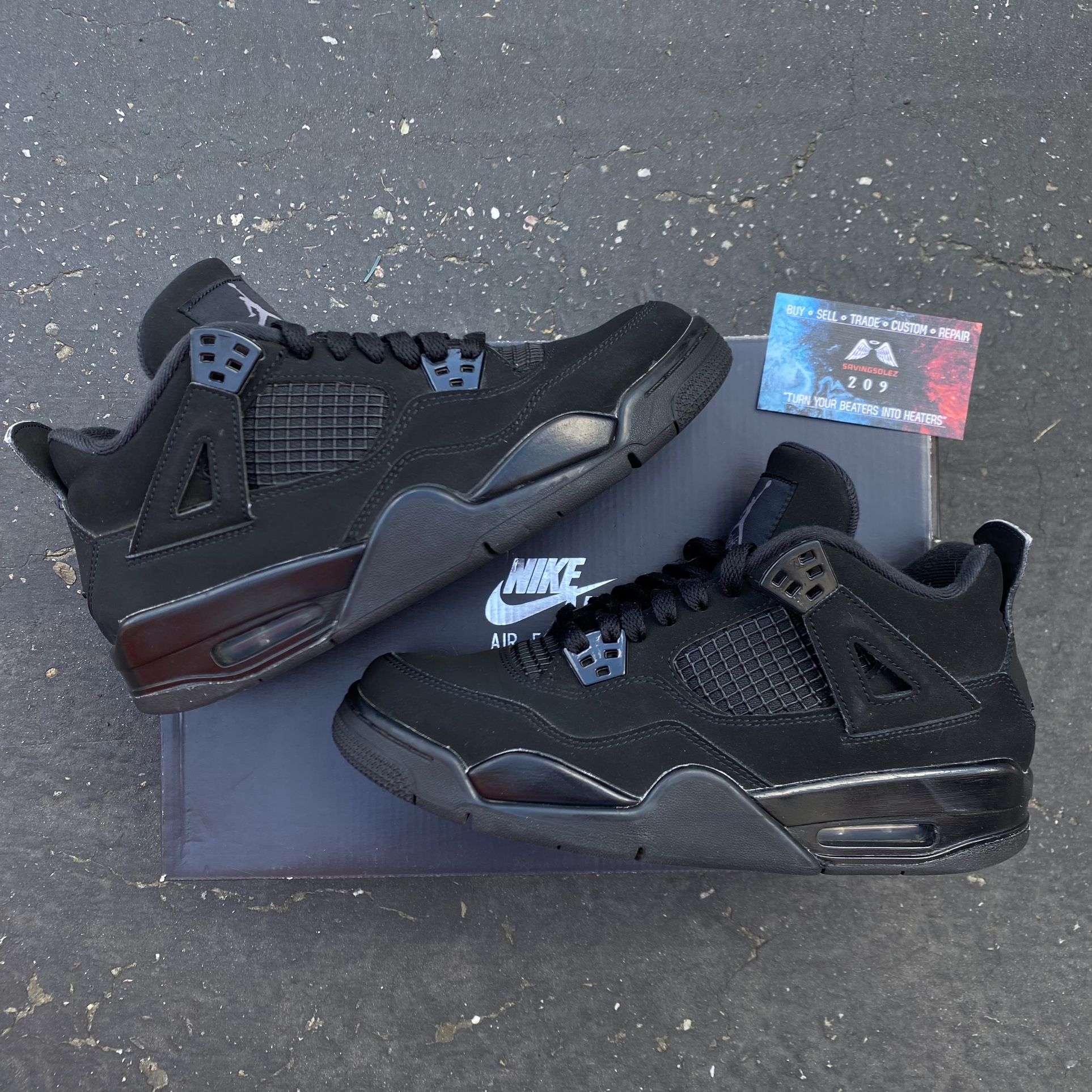 Air Jordan Retro Black Cat (2020) Size 7Y