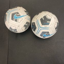 2 Nike Academy Soccer Balls (Size 5)