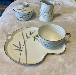 Noritake Tea & snack plate set