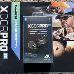 LQQK  - AXIL XCOR PRO SE Earbuds, Tactical Protection, Events, SEALED, NEW