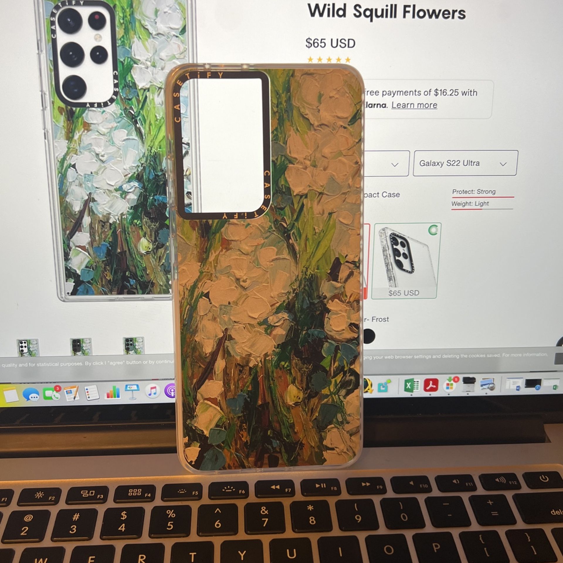 Casetify Wild Squill Flowers Samsung Case