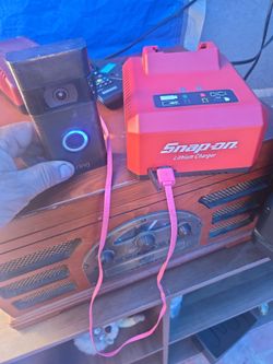 Snap on charger
