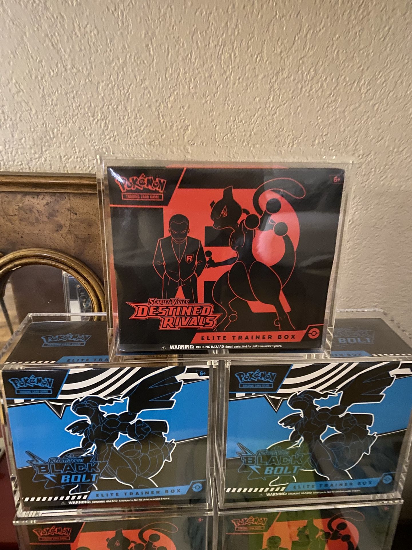 Pokémon ETB Acrylic Case Magnetic UV Protected