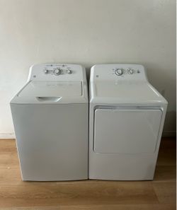 GE Washer & GAS Dryer