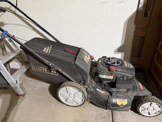 Craftsman Platinum 21” self propelled 190 cc mower with Dust Blocker bag