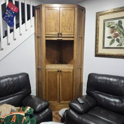 Corner Cabinet For Liquor Or Storage