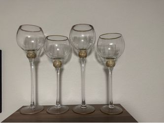 Crystal glass set