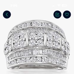 Gorgeous 2.0 Carat Diamond Band