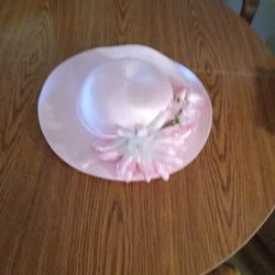 Women Flower Pink Hat