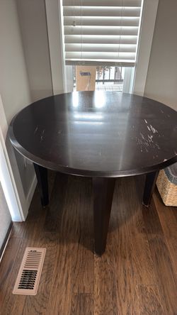 Table and chairs