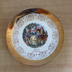 Antique Manchester Conn Souvenir Plate