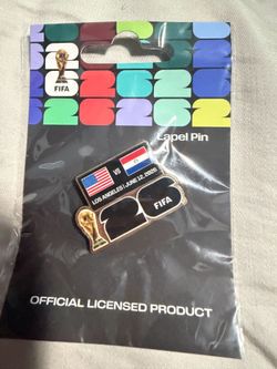 FIFA game day pin